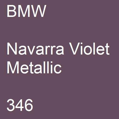 BMW, Navarra Violet Metallic, 346.